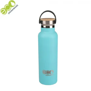 Double Wall Stainless Steel Vacuum Insulated Bottle with Powder Coated Colors