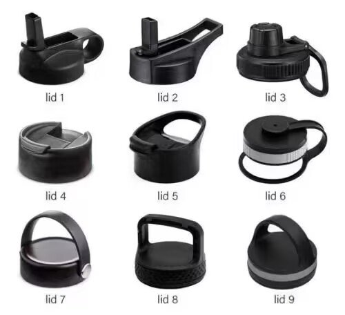 gv024 food safe 12oz 18oz 22oz 25oz 32oz hydro flask double wall insulated flask with many lids available