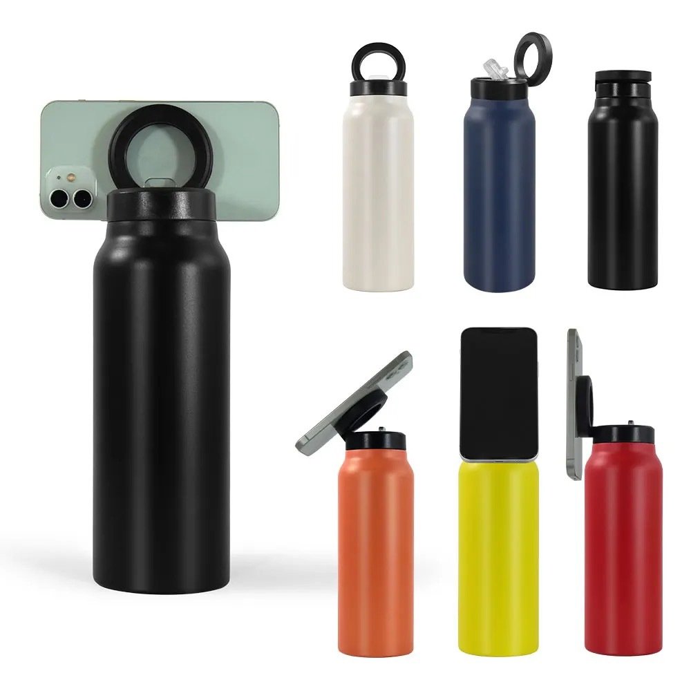 gv083 24oz stainless steel magnetic lid insulated tumbler &ndash; your perfect companion for every sip!