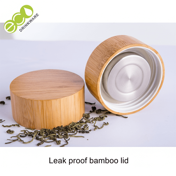 leak proof bamboo lid