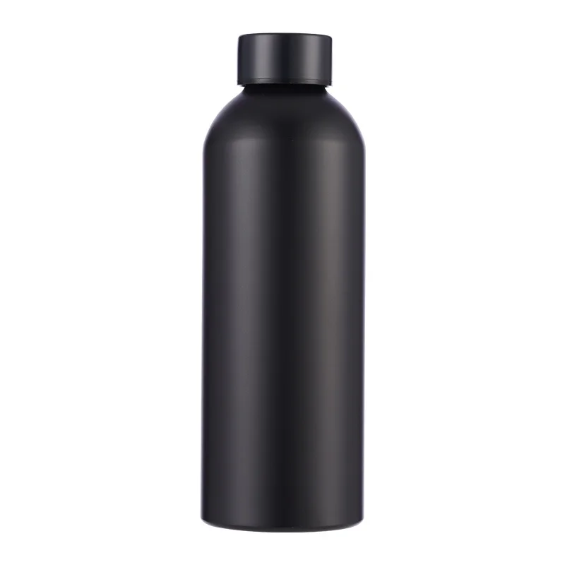 Custom 600ml sublimation aluminum water bottle EA010 in black